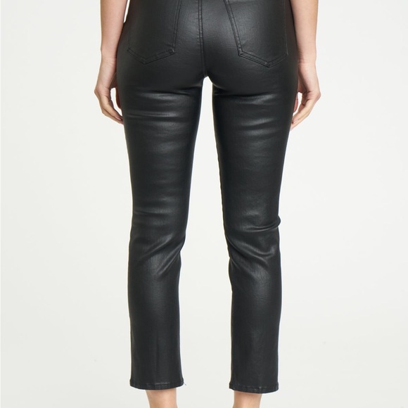 NWT Daze Denim *high rise daily driver -Coated Pants jeans organic fabric 24 31 - Picture 2 of 12